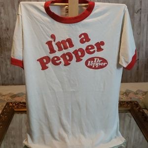 COPY - Vintage "I'm a Pepper" Dr. Pepper T shirt adult M